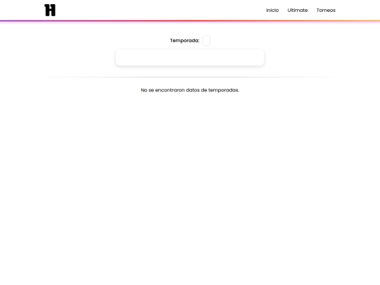 Página/equipo screenshot