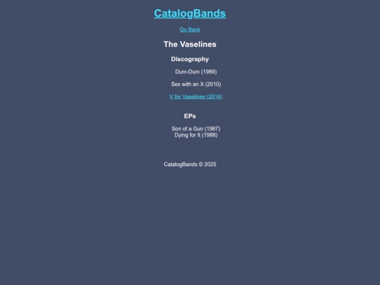 v/vaselines screenshot