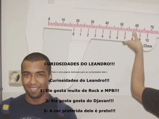 CuriosidadesdoLeandro screenshot