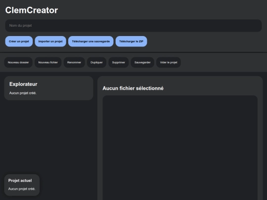 creator screenshot