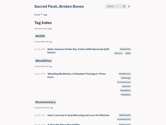 SFBB/tags screenshot