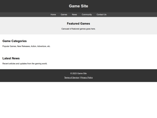 admin screenshot