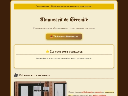 page de vente finale  screenshot