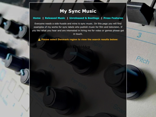 sync screenshot