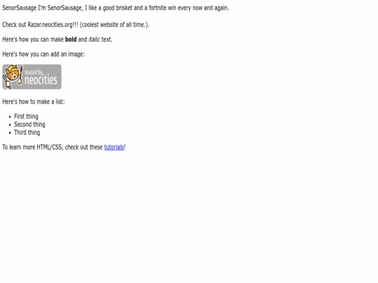 index screenshot