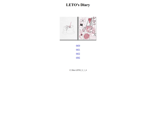 diary screenshot