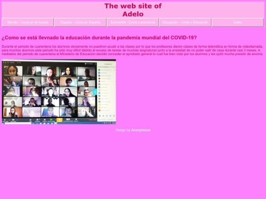 education screenshot