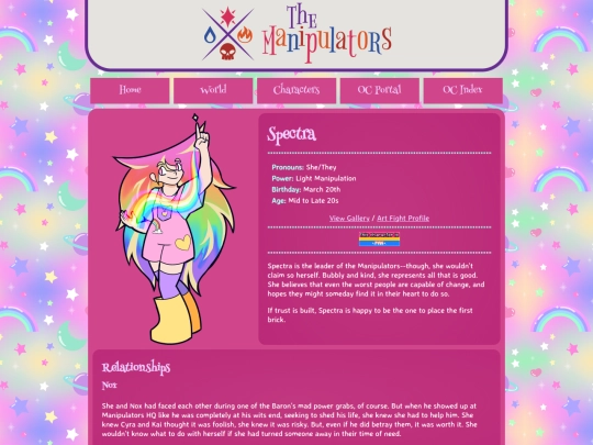 oc/manipulators/spectra screenshot