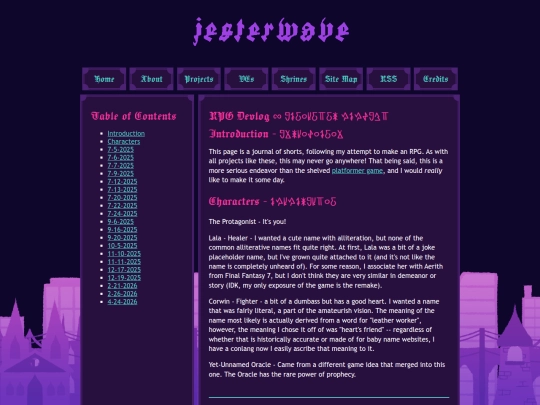 projects/rpg_devlog screenshot