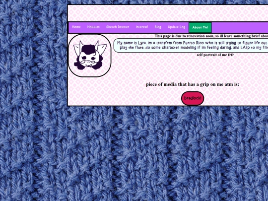 aboutme screenshot