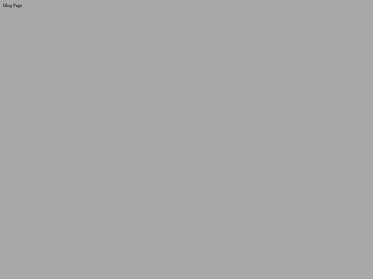 blog screenshot