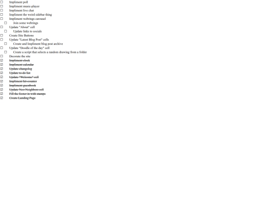 todo screenshot