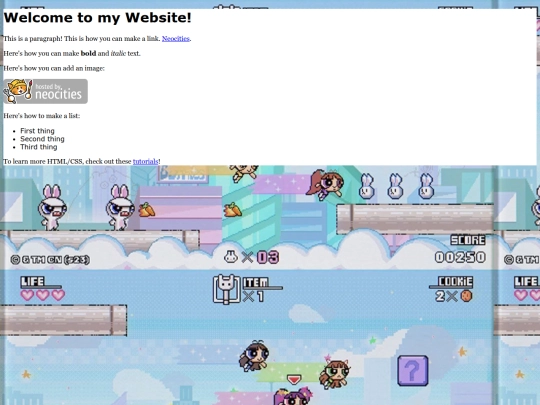 index screenshot