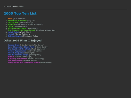 2005 screenshot