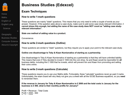 business screenshot
