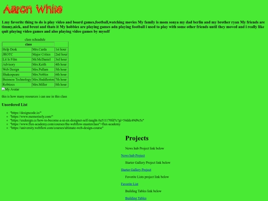 index screenshot