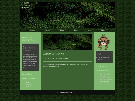 archive screenshot