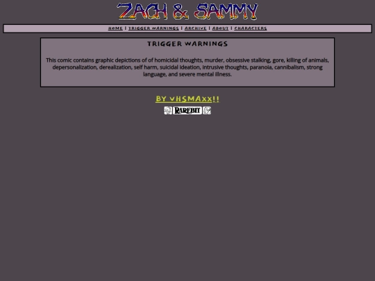 triggerwarnings screenshot
