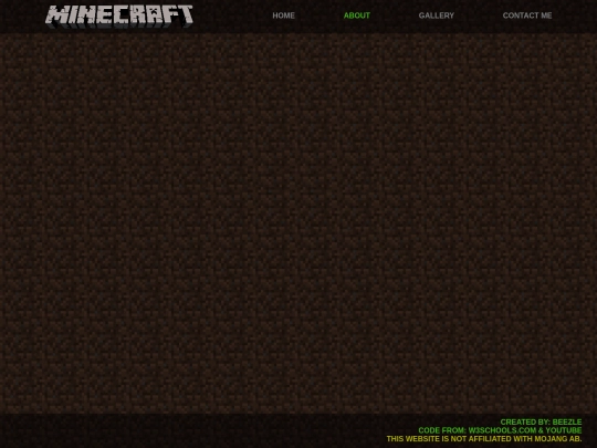 pages/about screenshot