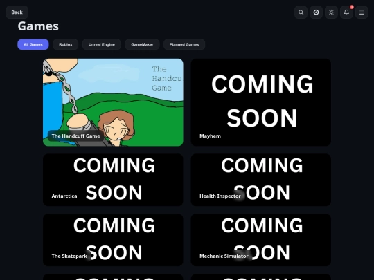 games/our-games screenshot