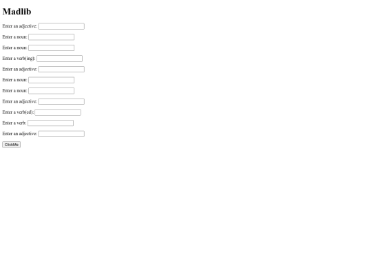 madlibs2 screenshot