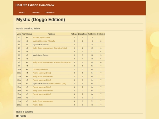 dnd/homebrew/doggo_mystic screenshot