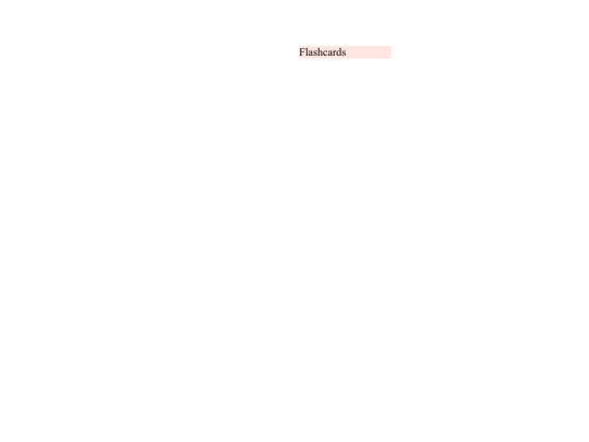 flashcards screenshot