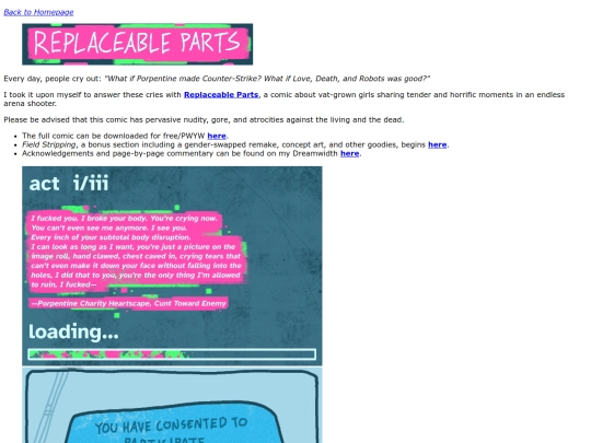 replaceableparts screenshot