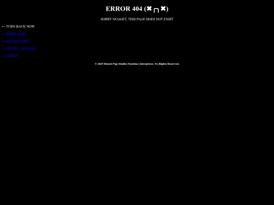 not_found screenshot