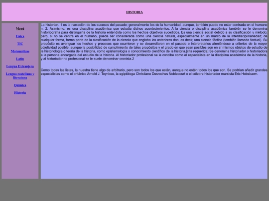 historia screenshot