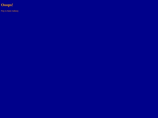 not_found screenshot