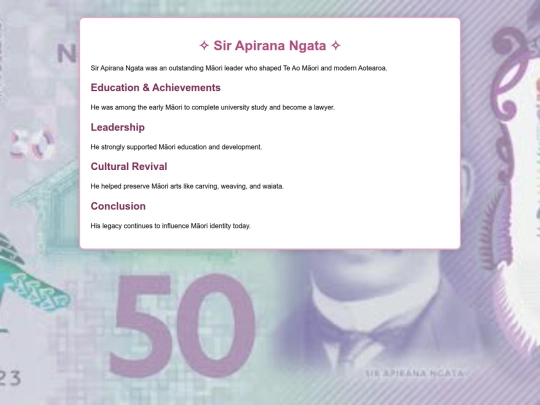 sir_apirana screenshot