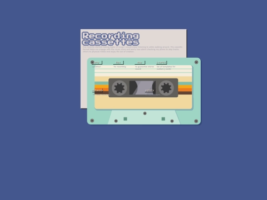 tapes screenshot