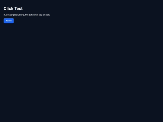 Test screenshot