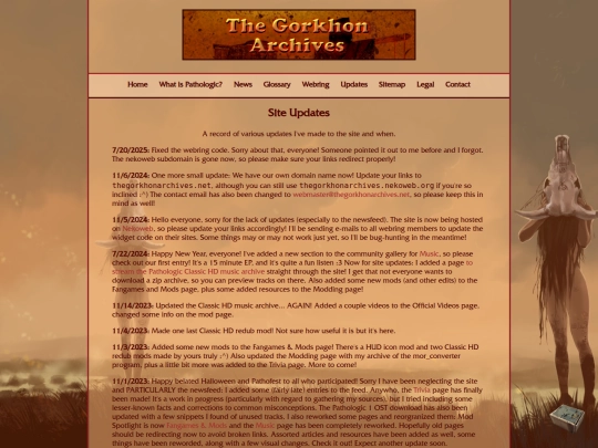 updates screenshot