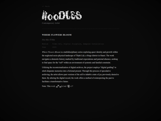 works/where-flowers-bloom screenshot