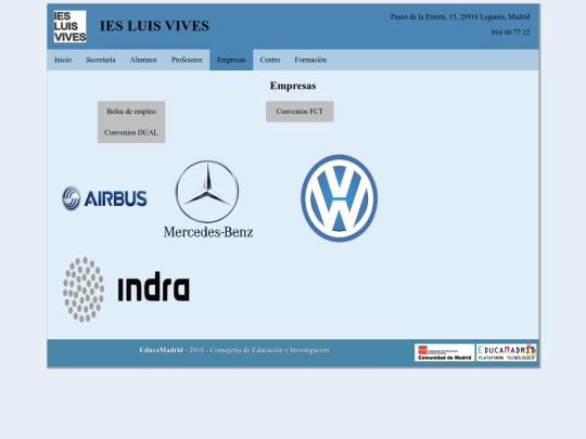 html5/empresas screenshot