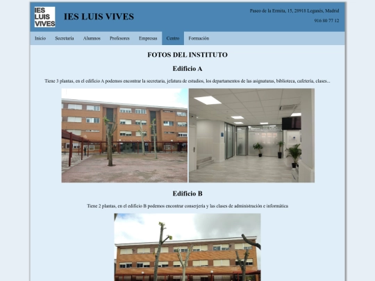 html5/instalaciones screenshot