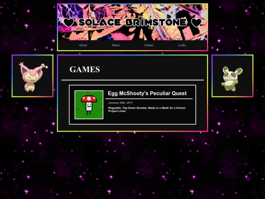 games screenshot