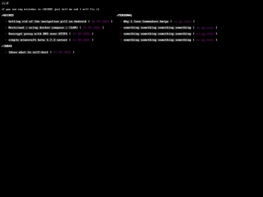 writing screenshot