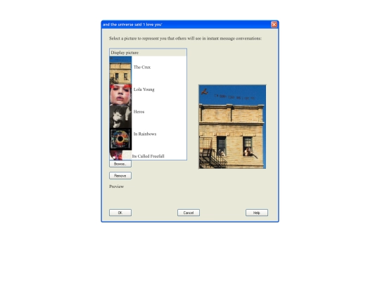 myspacelayout screenshot
