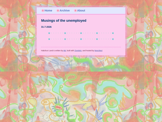 posts/2026-7-31-Musings-of-the-unemployed screenshot