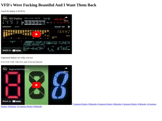 displays screenshot