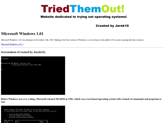 windows101 screenshot