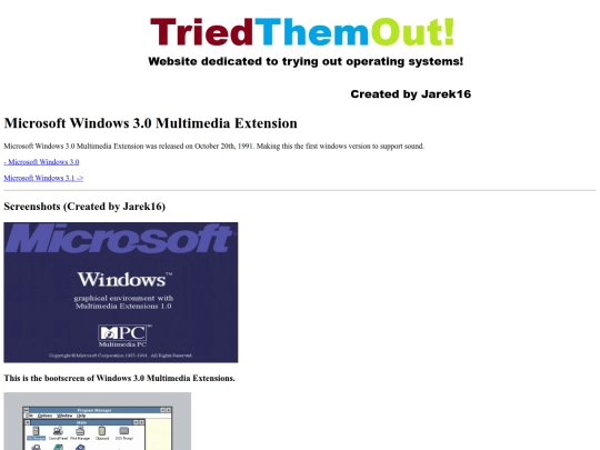 windows30mme screenshot