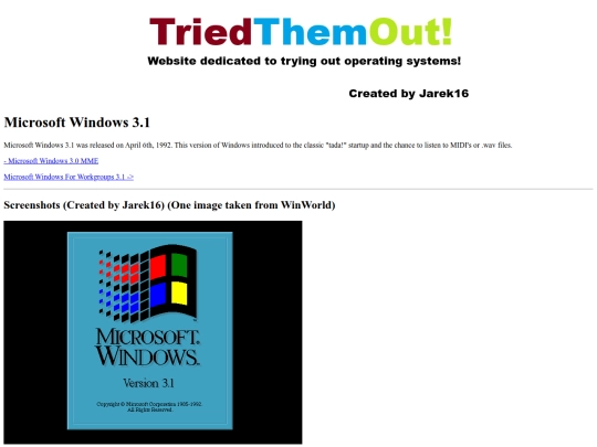 windows31 screenshot