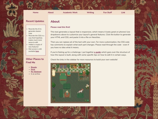 About/About screenshot
