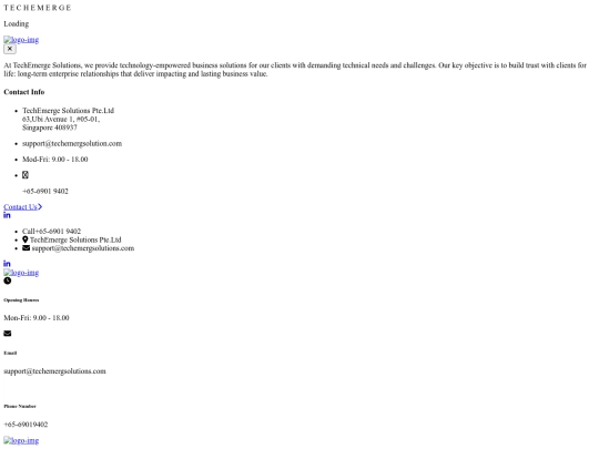 tech/TechEmerge/team-details screenshot