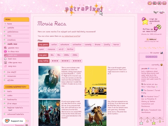 recs/movies screenshot