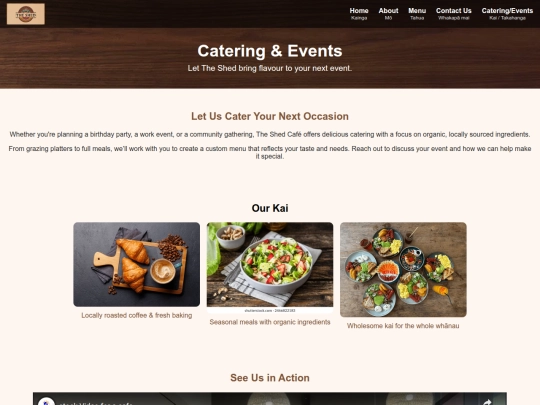 catering screenshot
